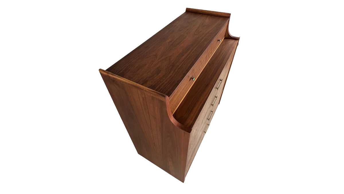 Walnut Highboy by Kroehler