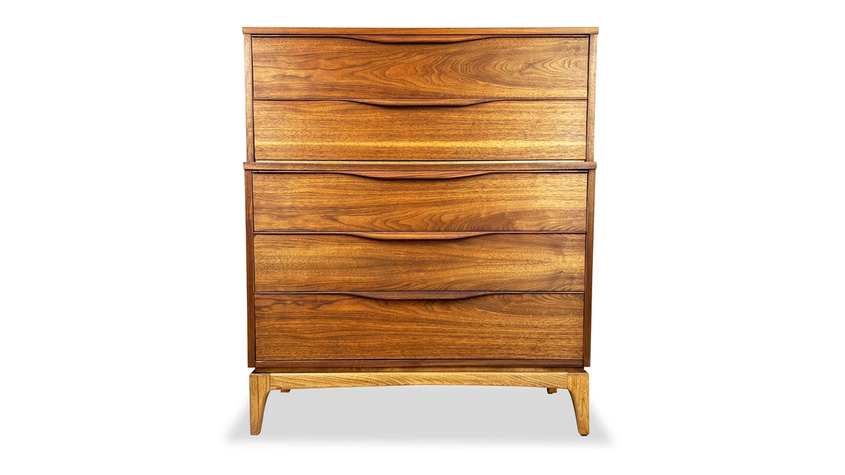 Walnut Highboy Dresser