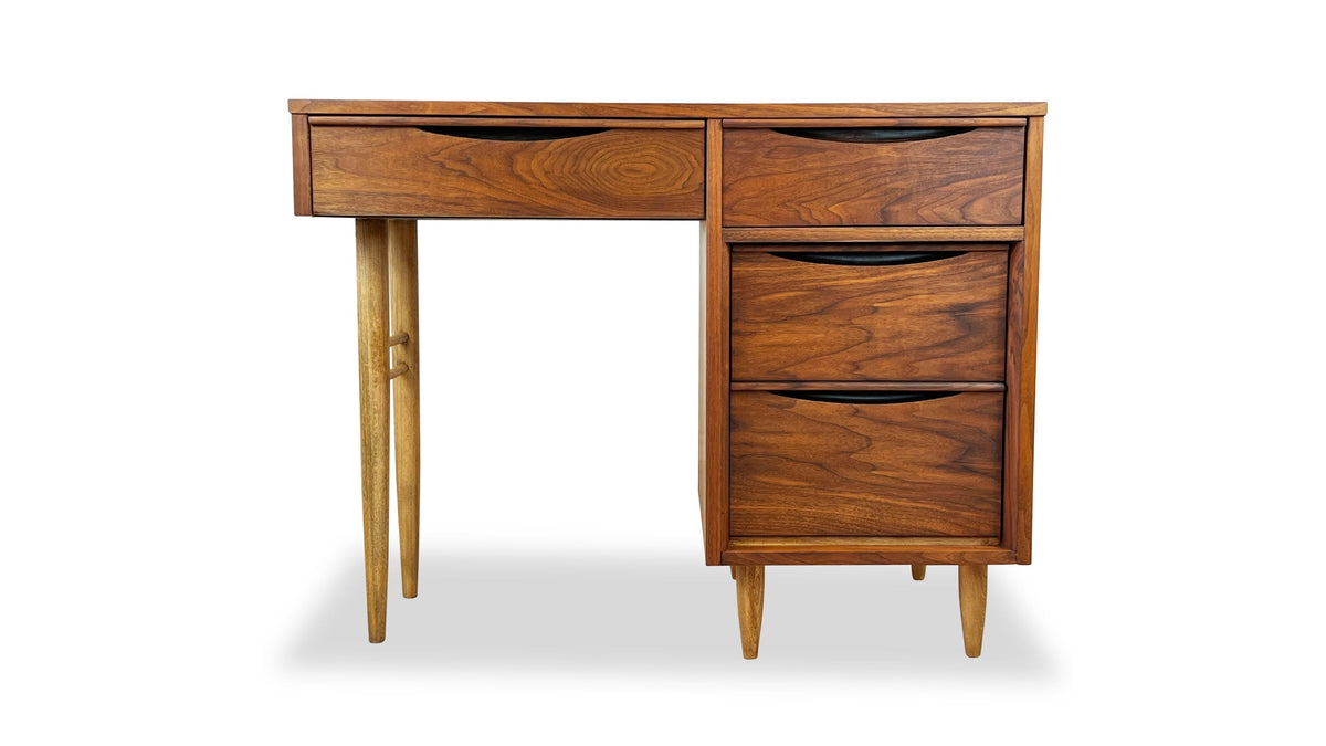Compact Walnut Desk