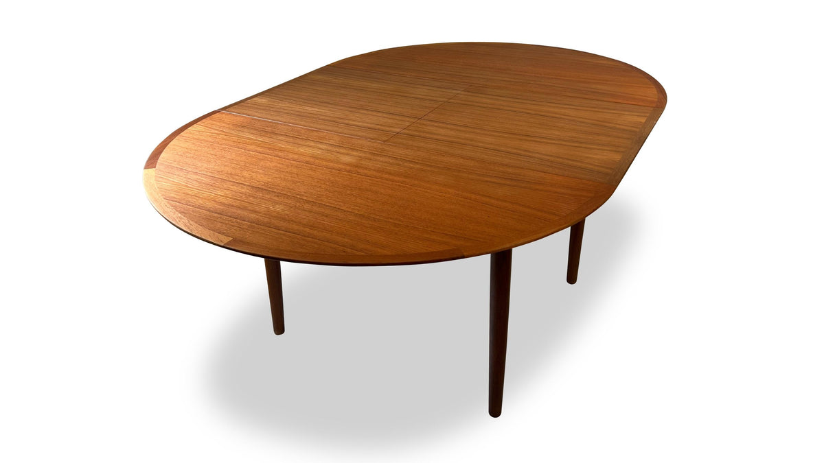 Teak Butterfly Leaf Dining Table