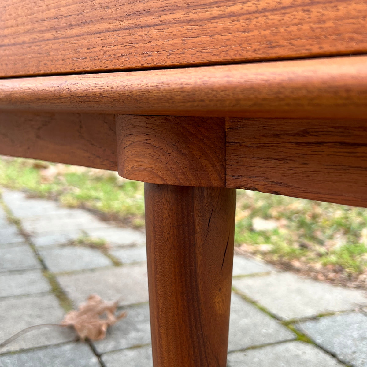 Teak Nine Drawer Dresser