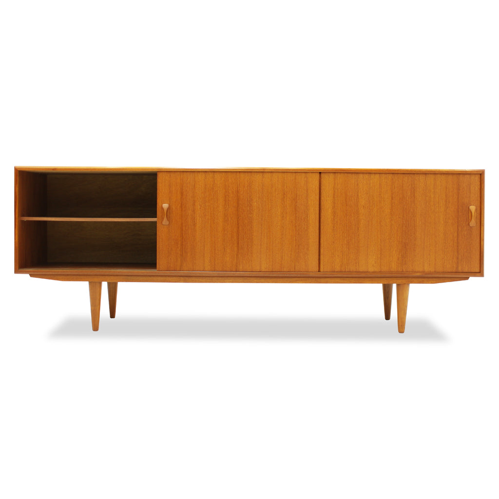 Mid Century Modern Teak Sideboard by Clausen and Sons