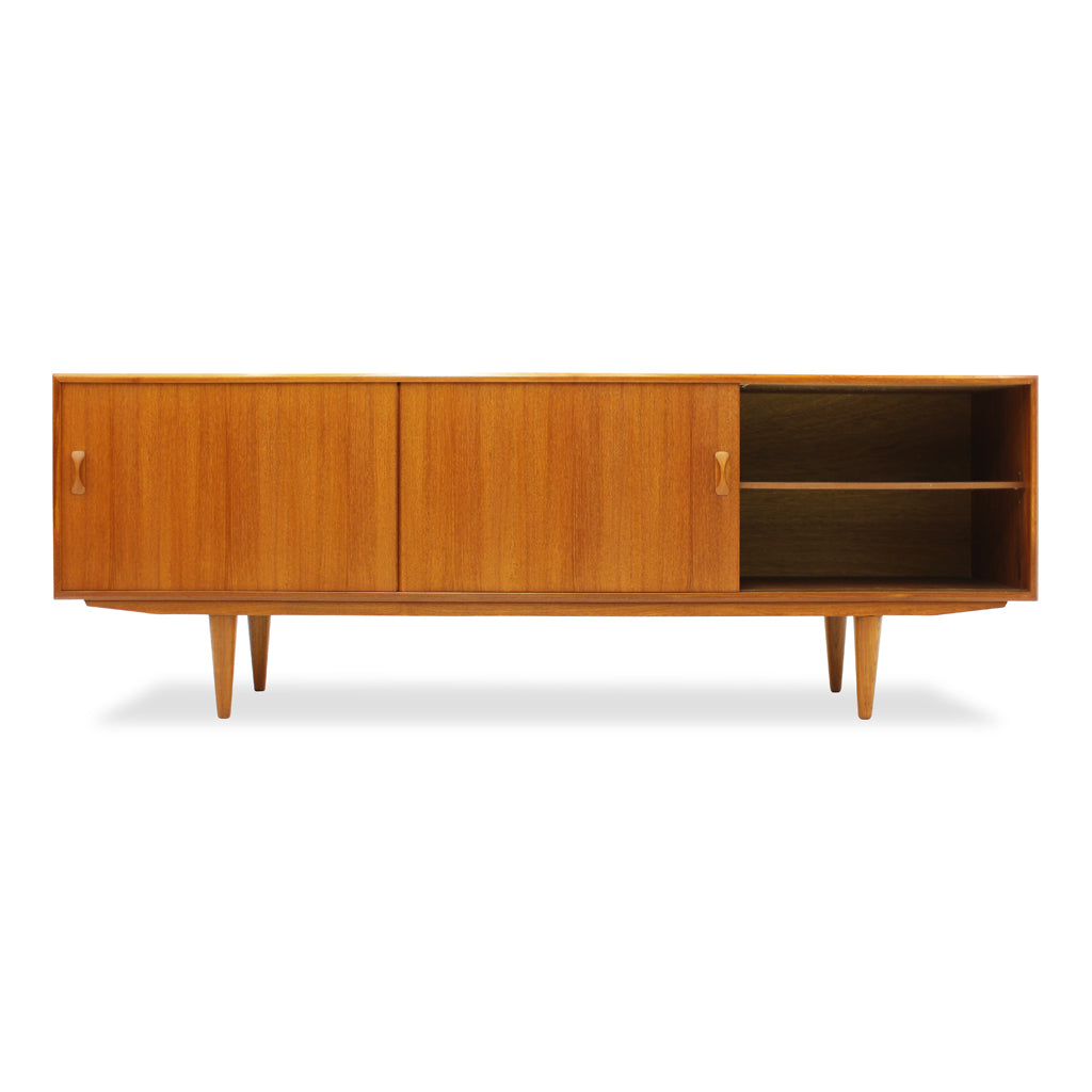 Mid Century Modern Teak Sideboard by Clausen and Sons