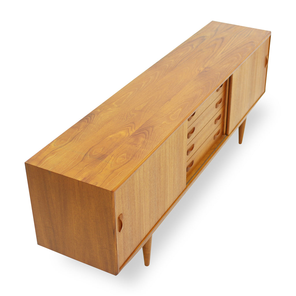 Mid Century Modern Teak Sideboard by Clausen and Sons