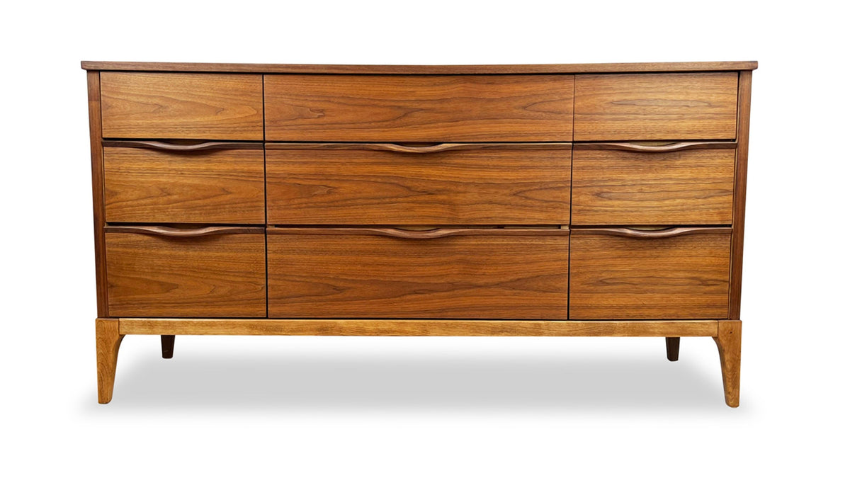 Walnut Dresser by Kaufman Furniture