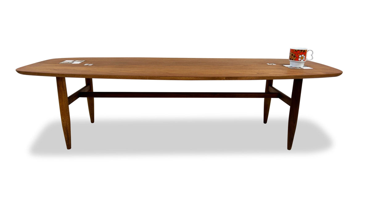 Walnut Coffee Table with Inlay