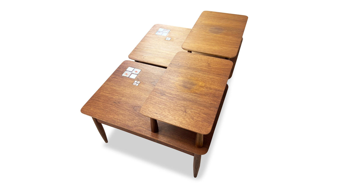 Walnut Side Tables