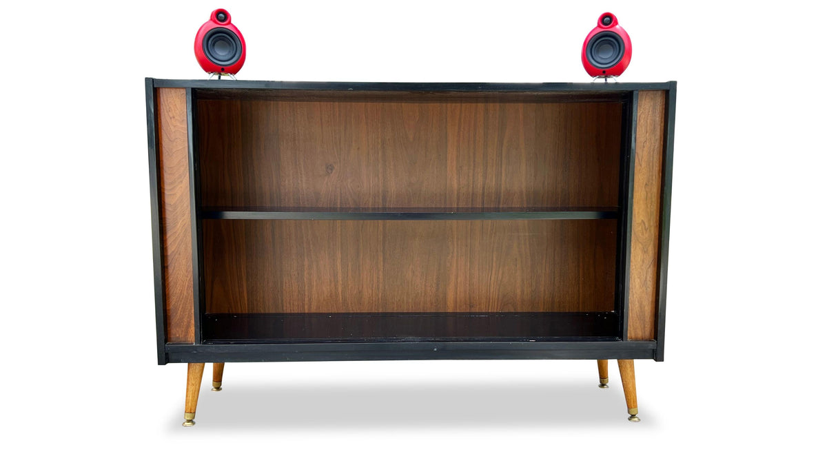 Walnut and Ash Bookcase by Deilcraft