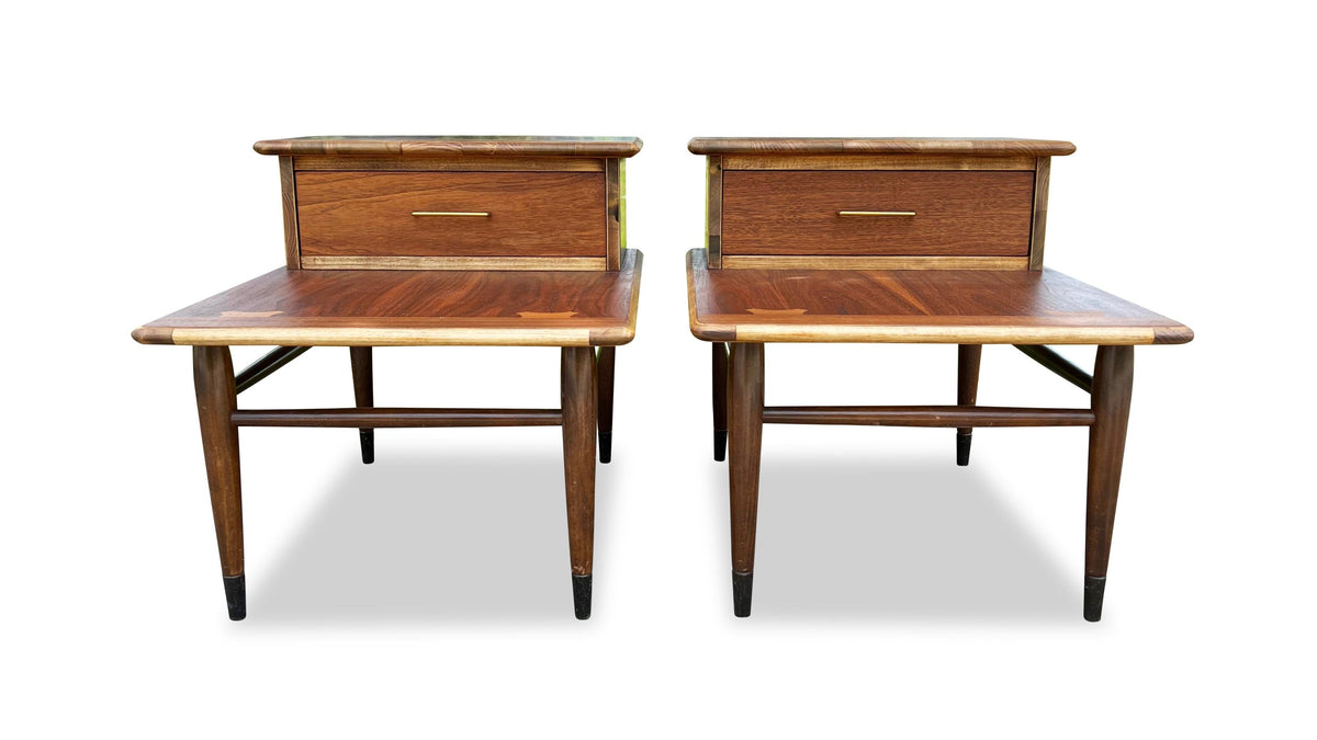 Walnut Side Tables by Bassett