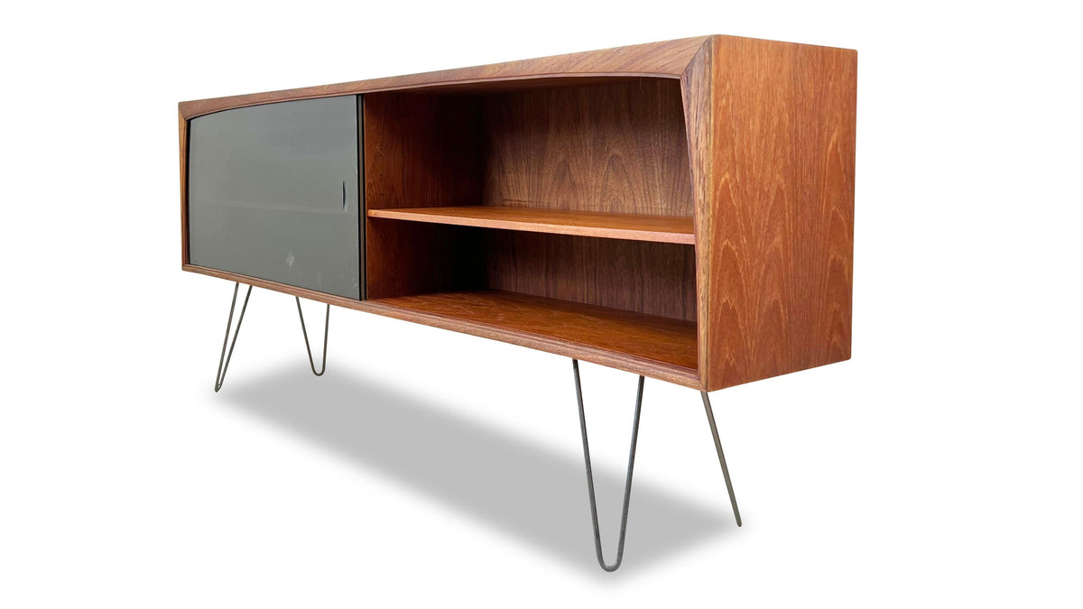 mid century modern vintage danish Teak Sideboard