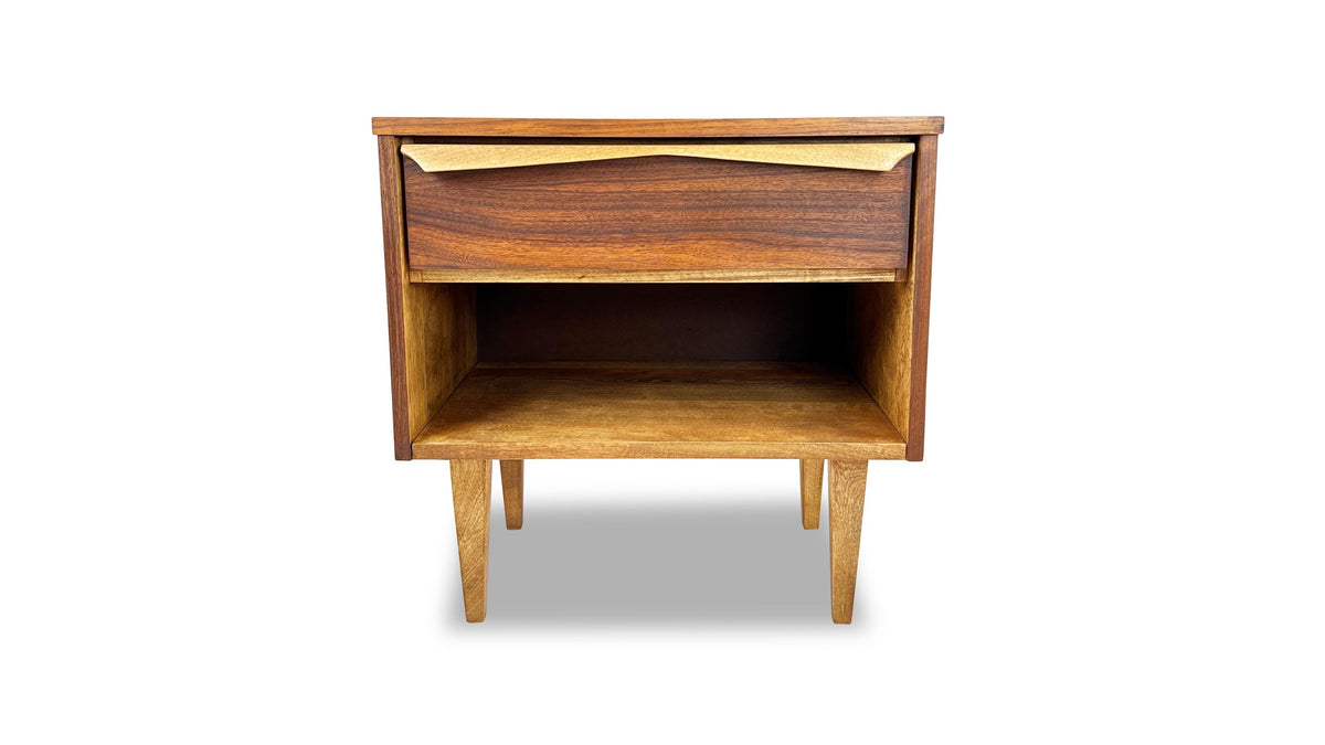 Walnut Nightstand by Vic Art