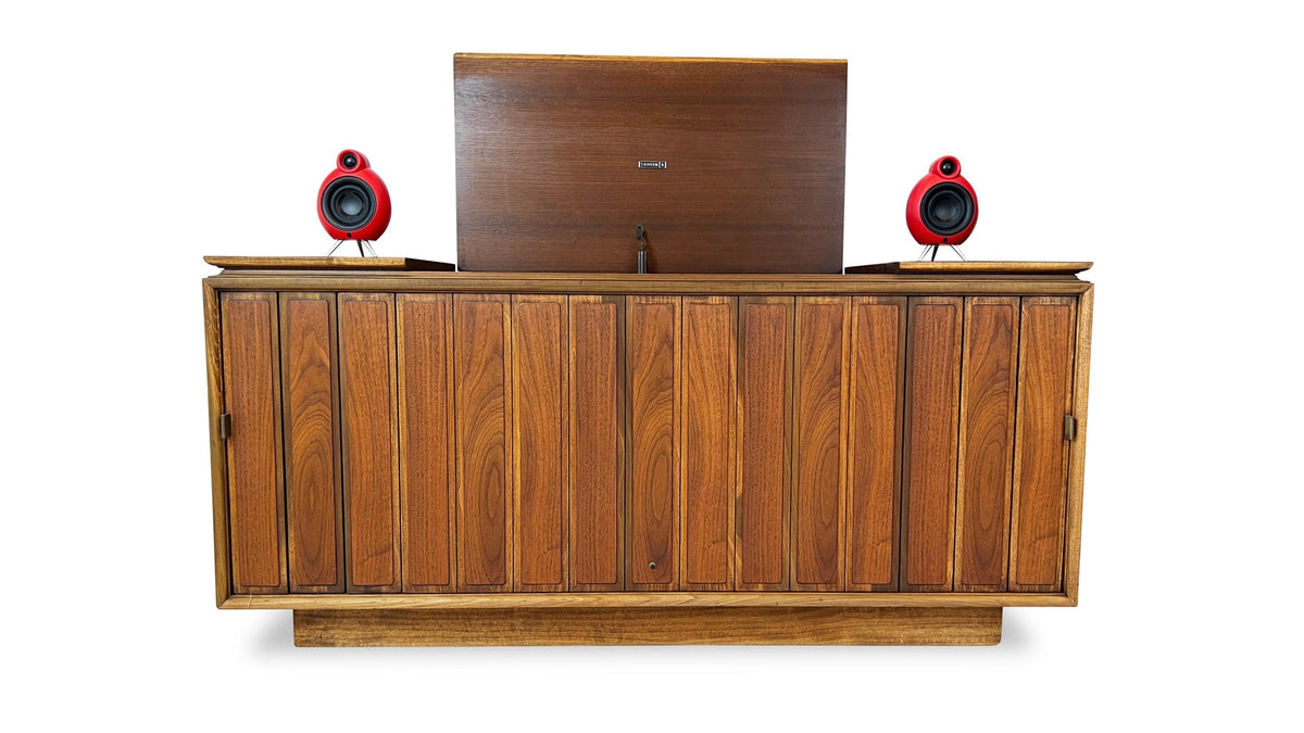 Walnut Stereo Cabinet by Zenith