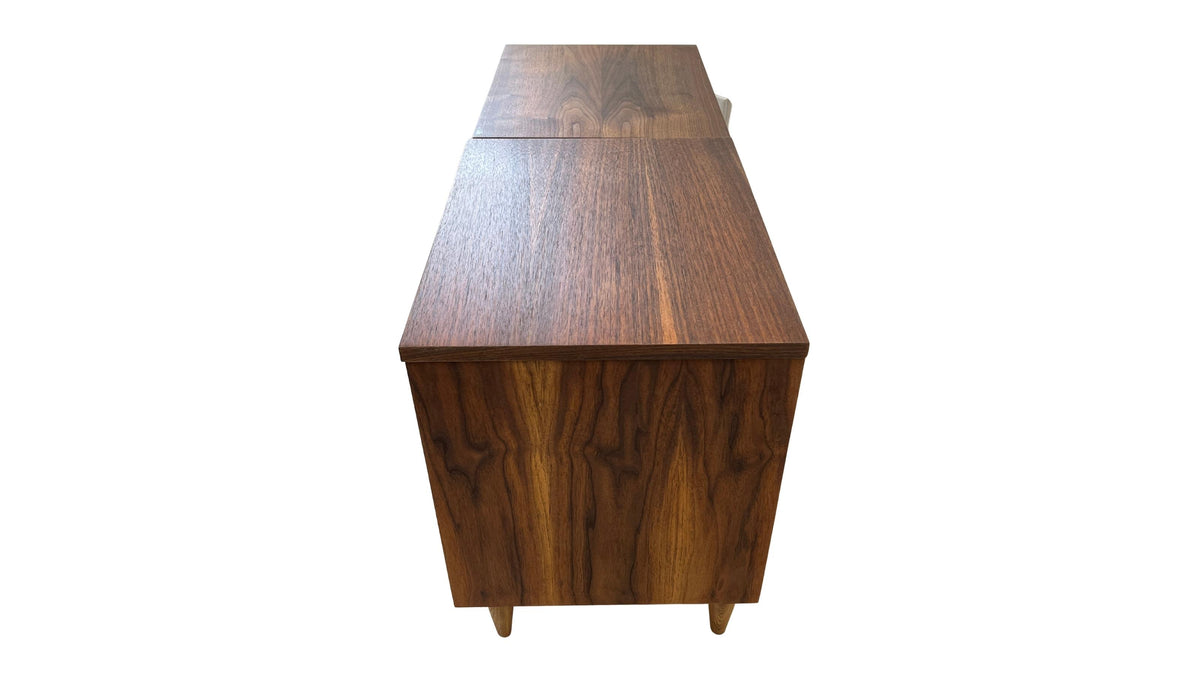 Pair of Walnut Nightstands