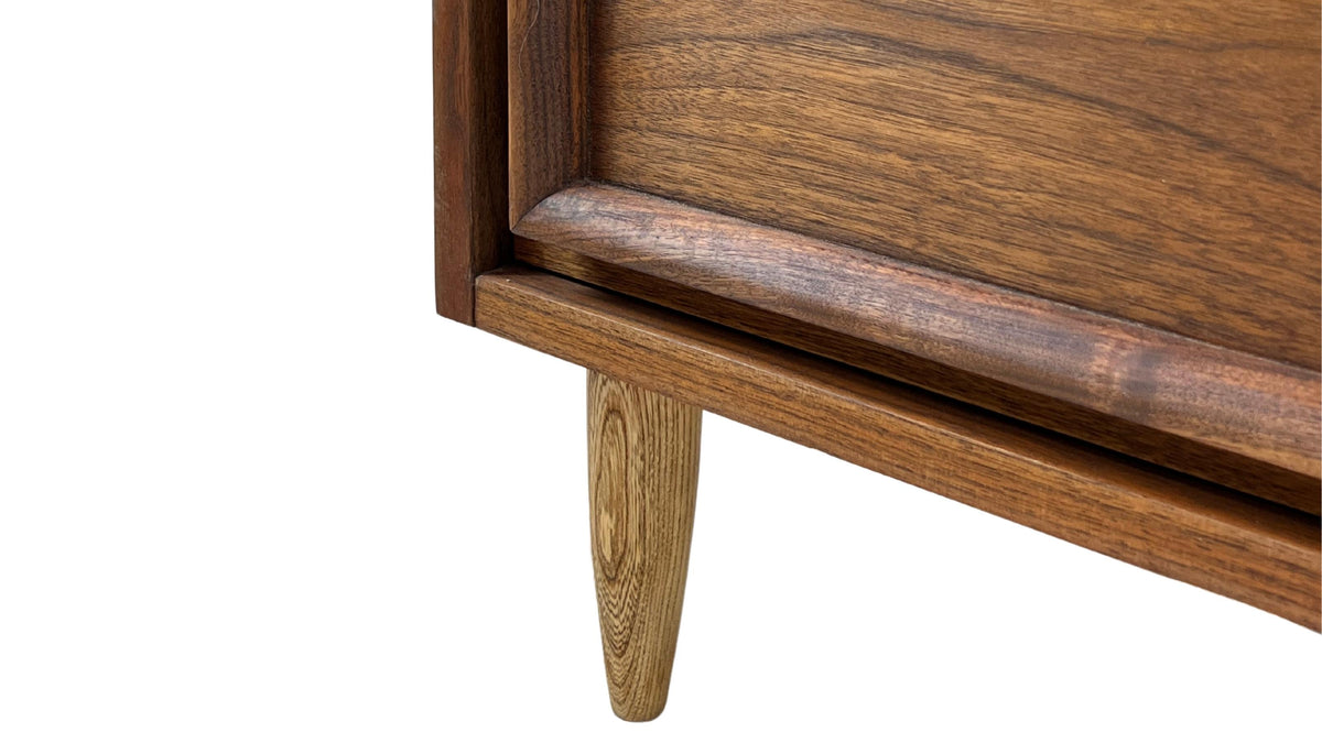 Pair of Walnut Nightstands