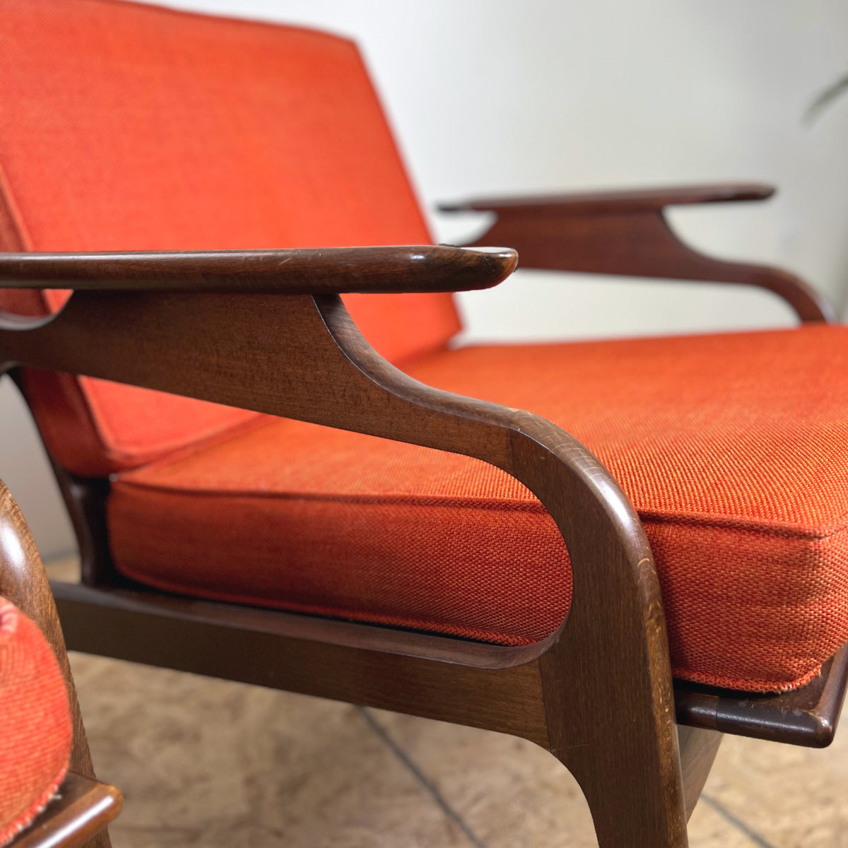 Pair of Vintage Arm Chairs