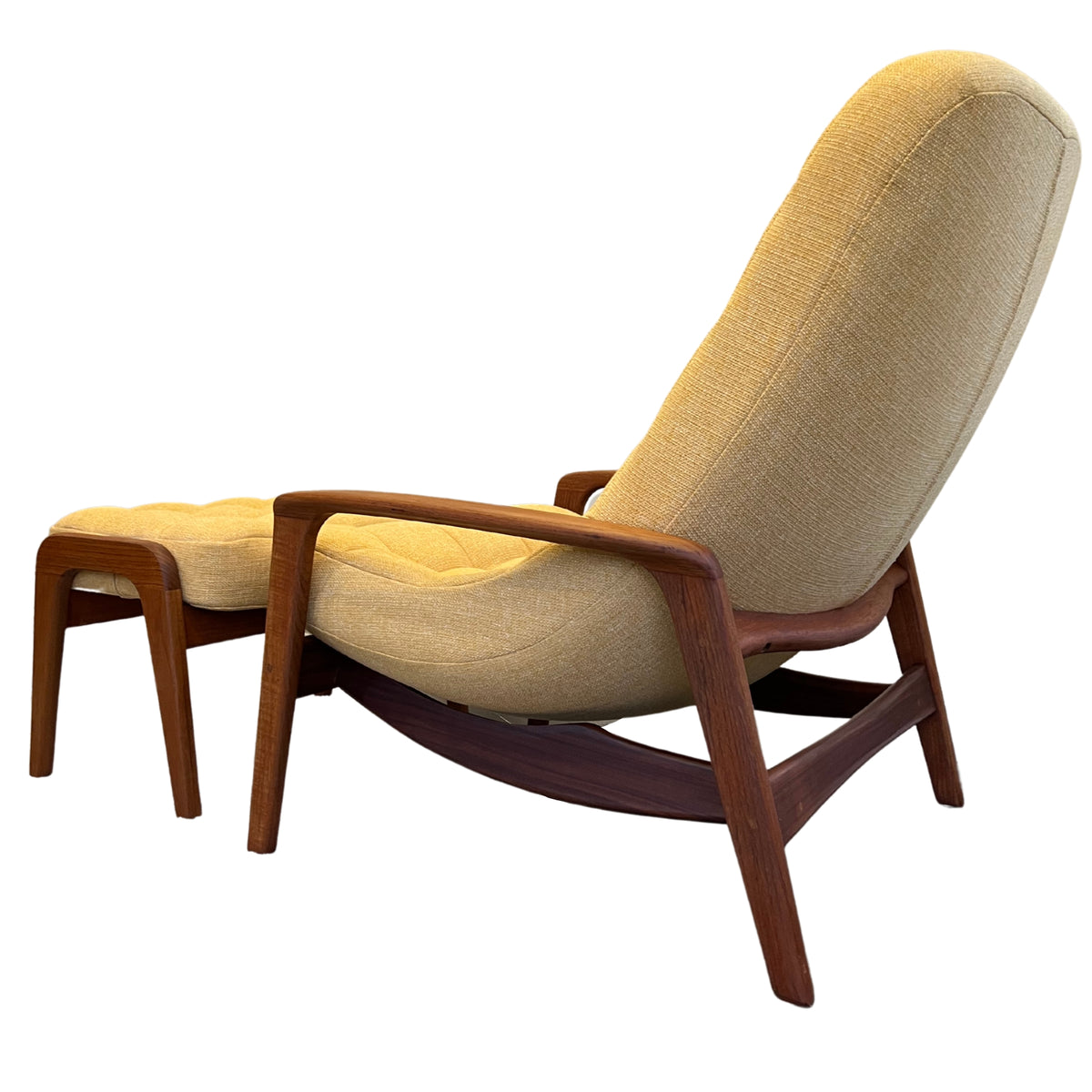 R. Huber Scoop Chair and Ottoman