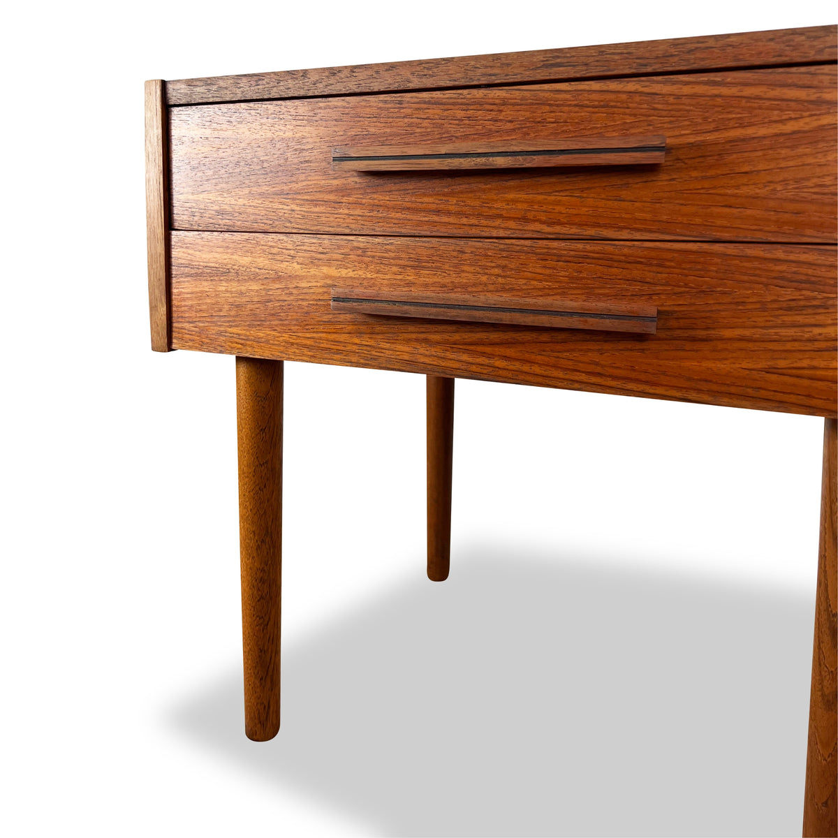 Pair of Teak Nightstands/End Tables