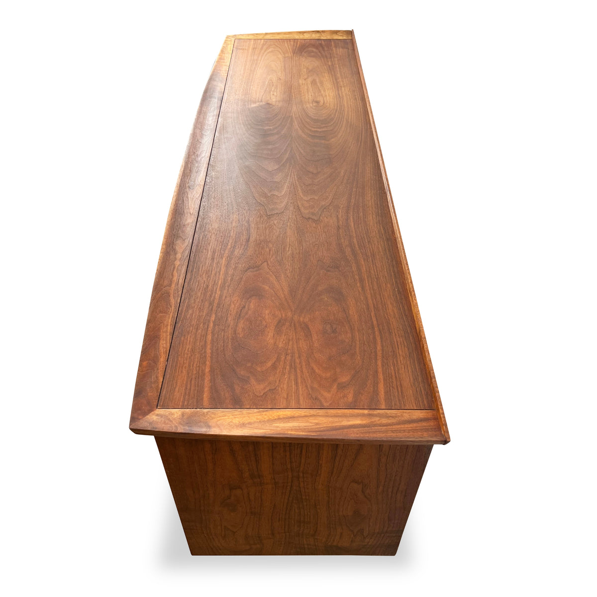 Walnut and Brass Sideboard by Deilcraft