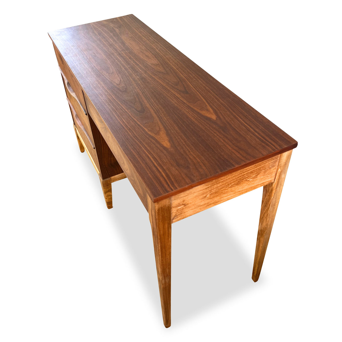 Kaufman Walnut and Birch Desk