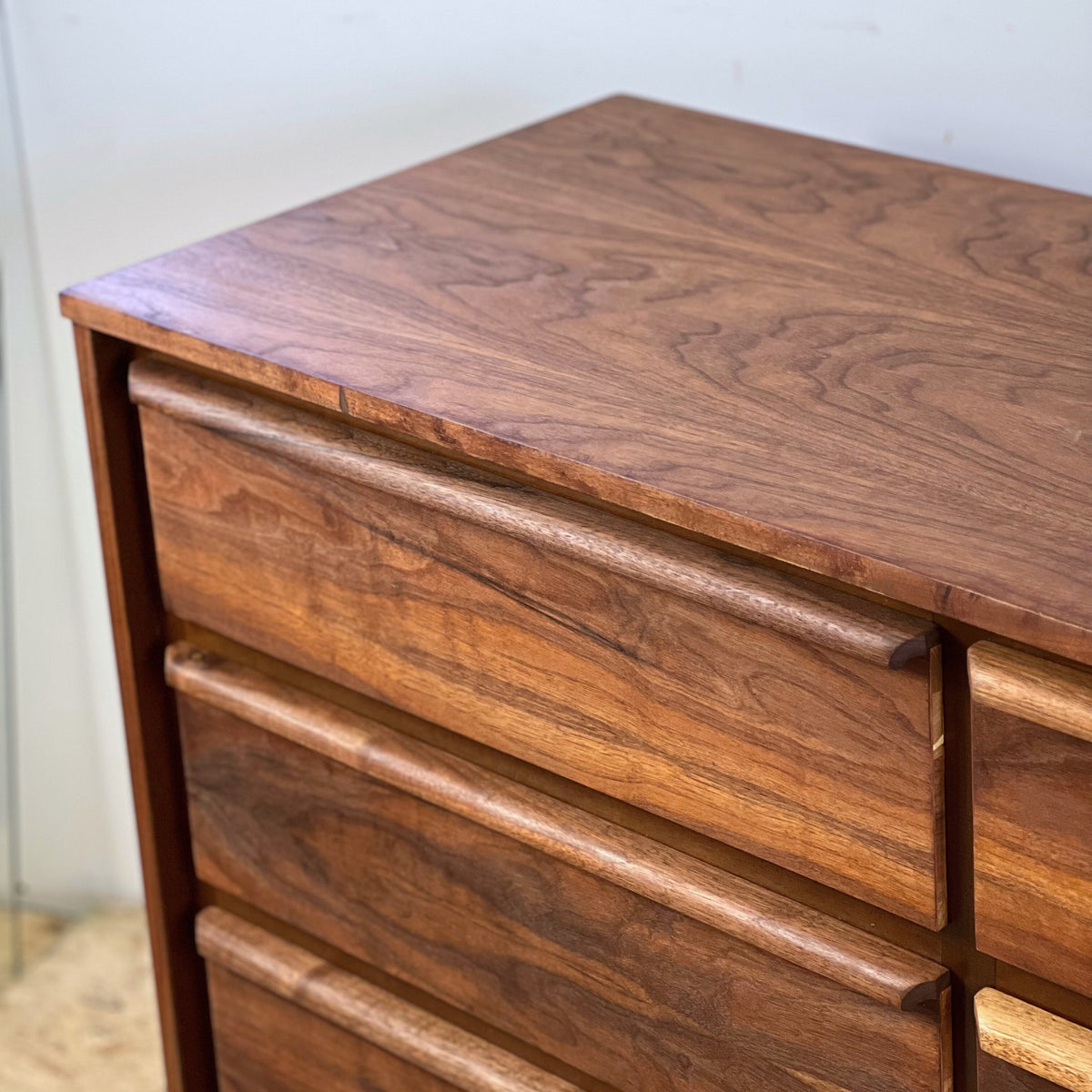 Mid Century Walnut Dresser by HPL