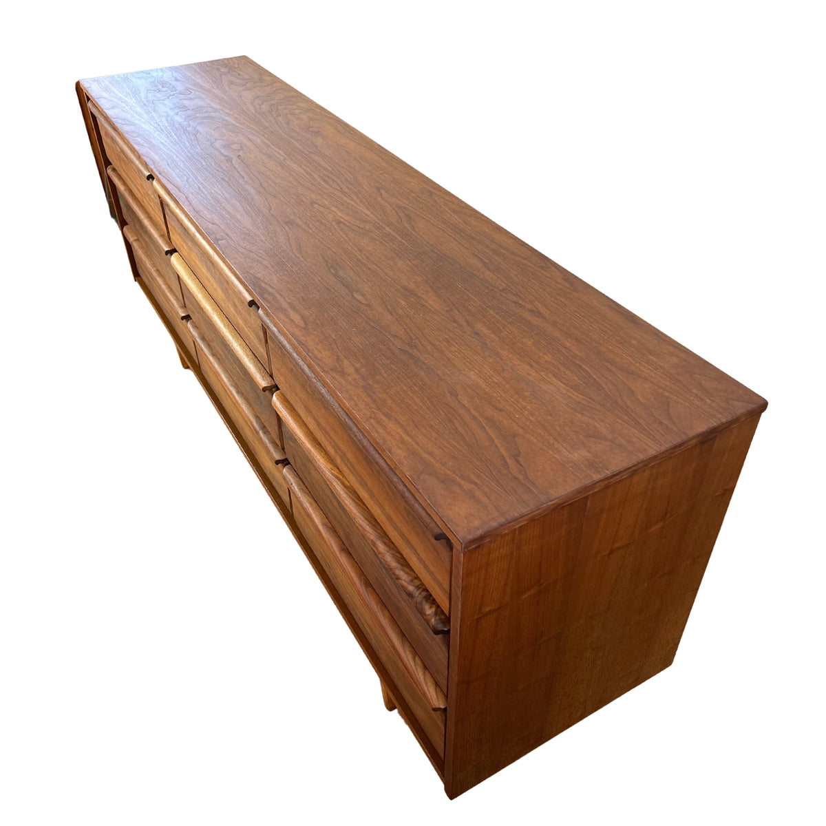 Mid Century Walnut Dresser by HPL