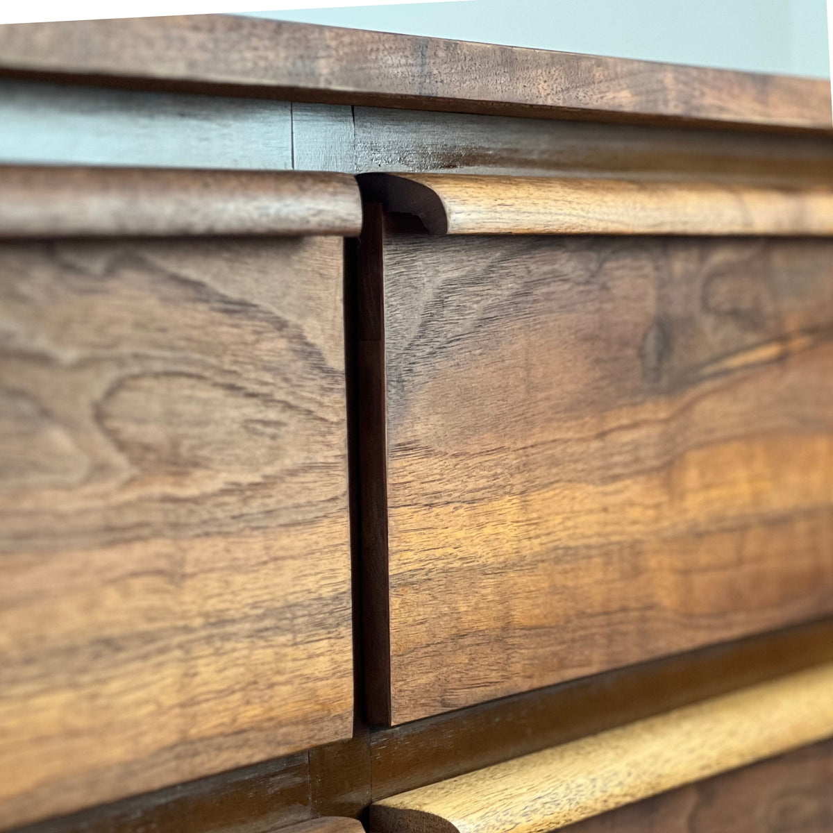 Mid Century Walnut Dresser by HPL