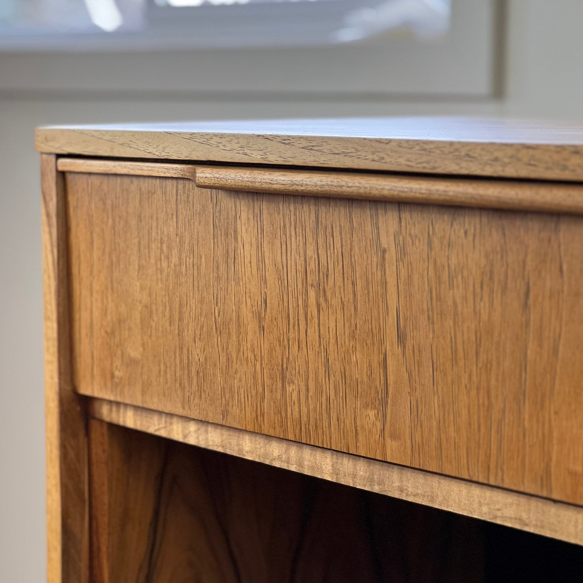 Pecan Record Cabinet/Storage by Kroehler