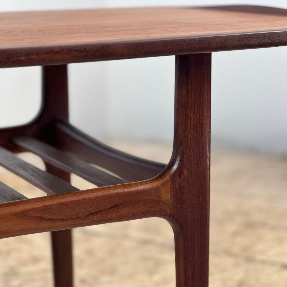 Teak Slatted Coffee Table