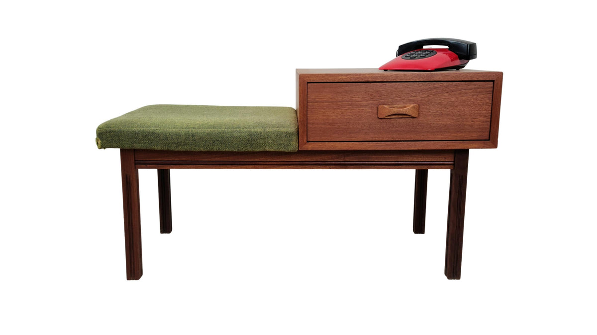 Teak Telephone Table
