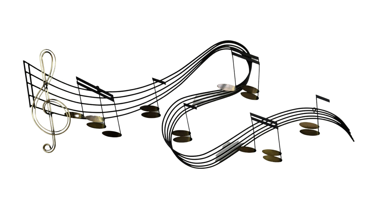 Curtis Jere Musical Notes Sculpture