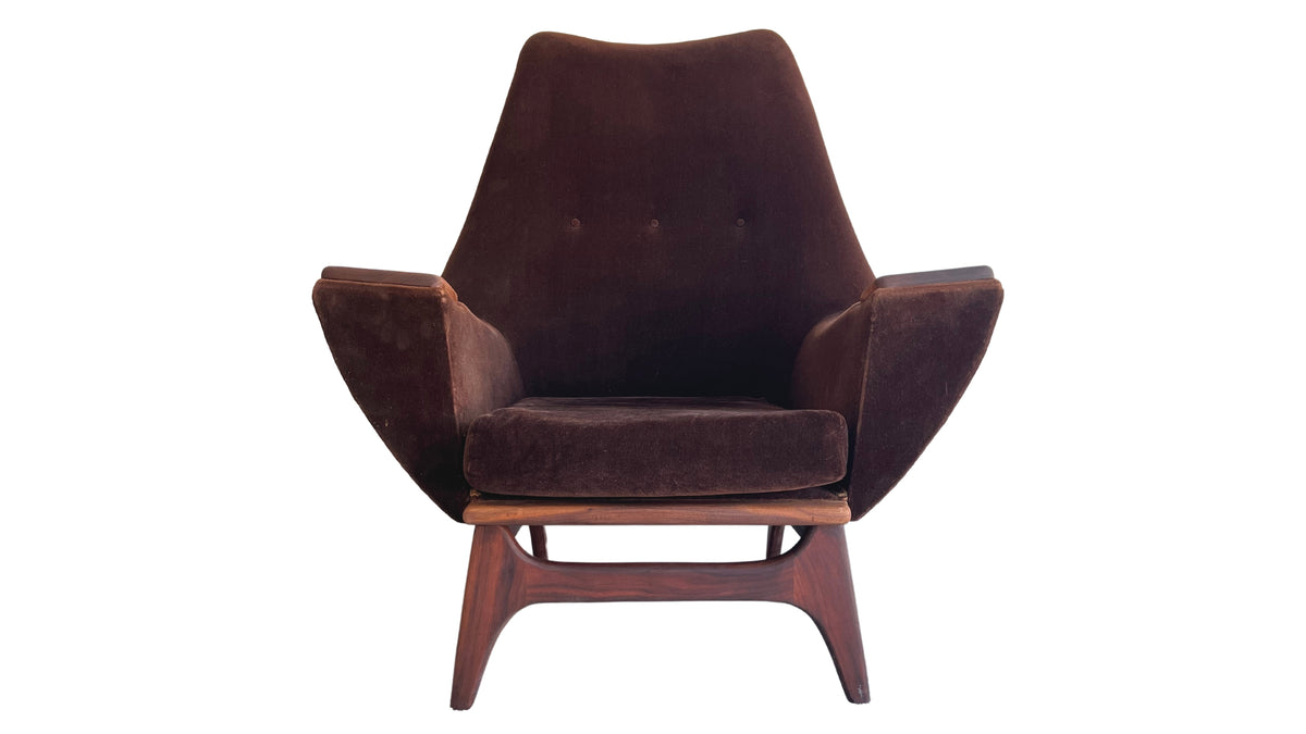 Walnut Lounge Chair