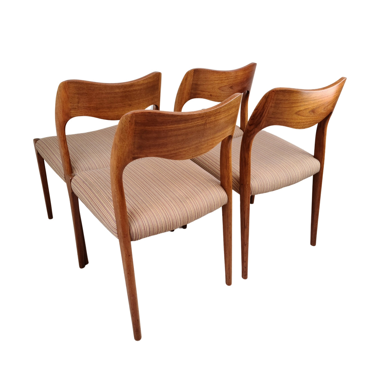 Moller Model 71 Teak Dining Chairs