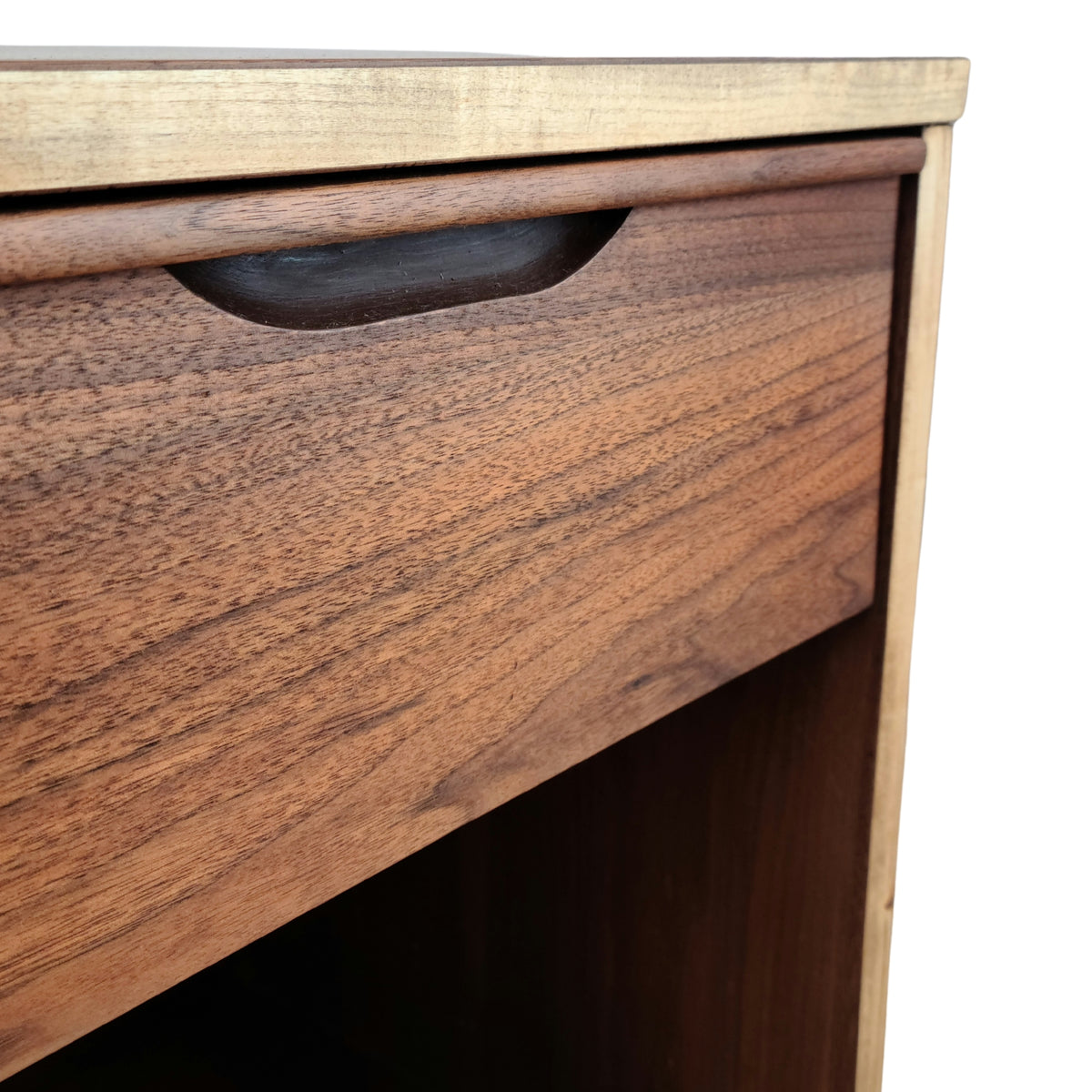 Walnut Nightstand by Krug
