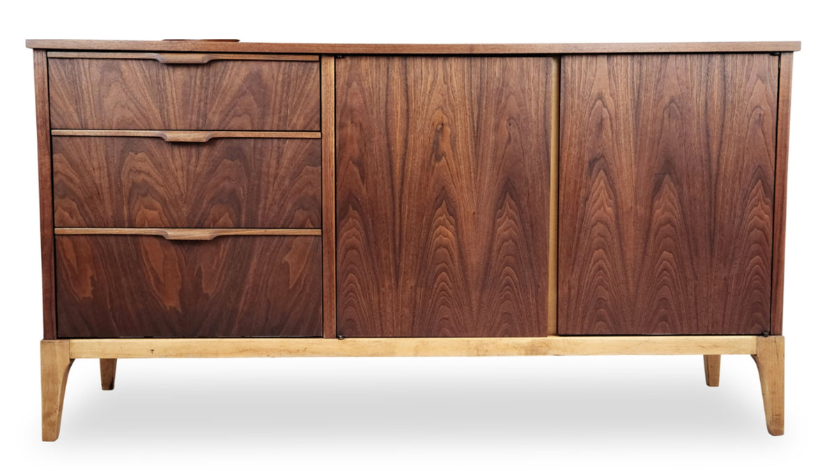 Walnut Sideboard by Kaufman Furniture