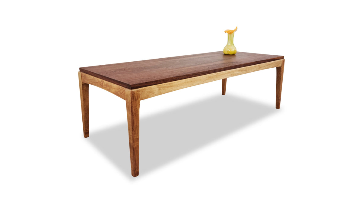 Walnut and Birch Coffee Table
