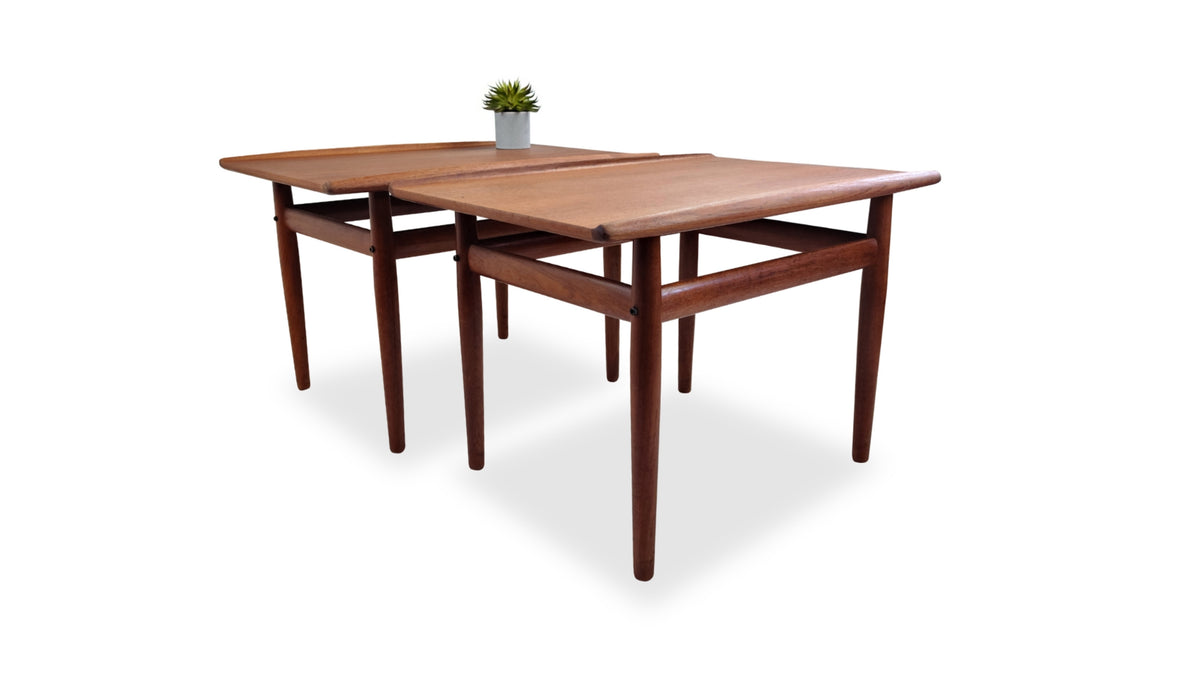 Teak Side Tables by Grete Jalk