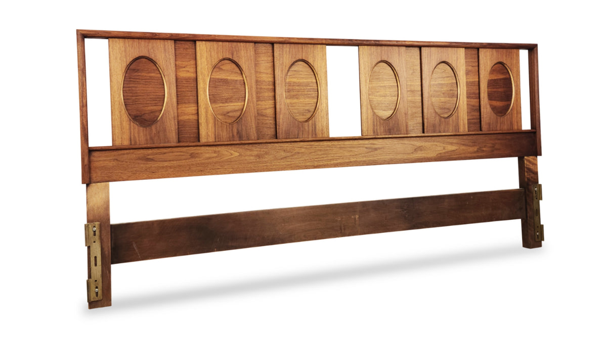 Walnut King Headboard by Gibbard