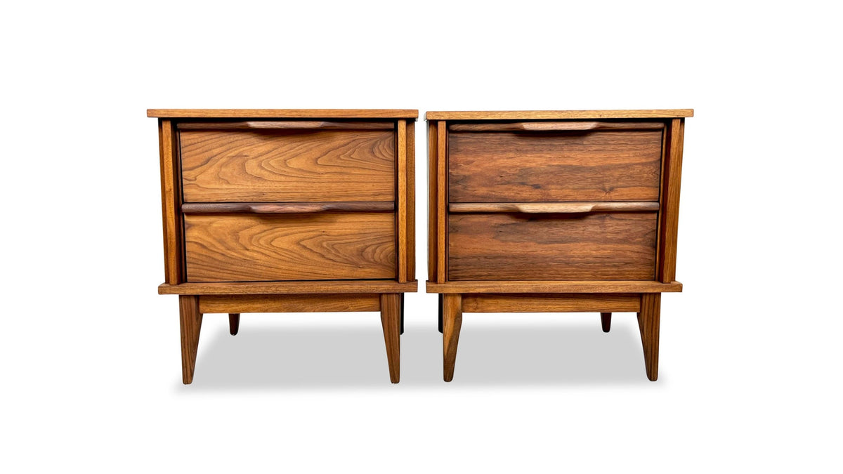 Walnut Nightstands by Princeville