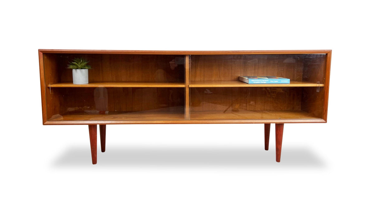 Teak Display Case