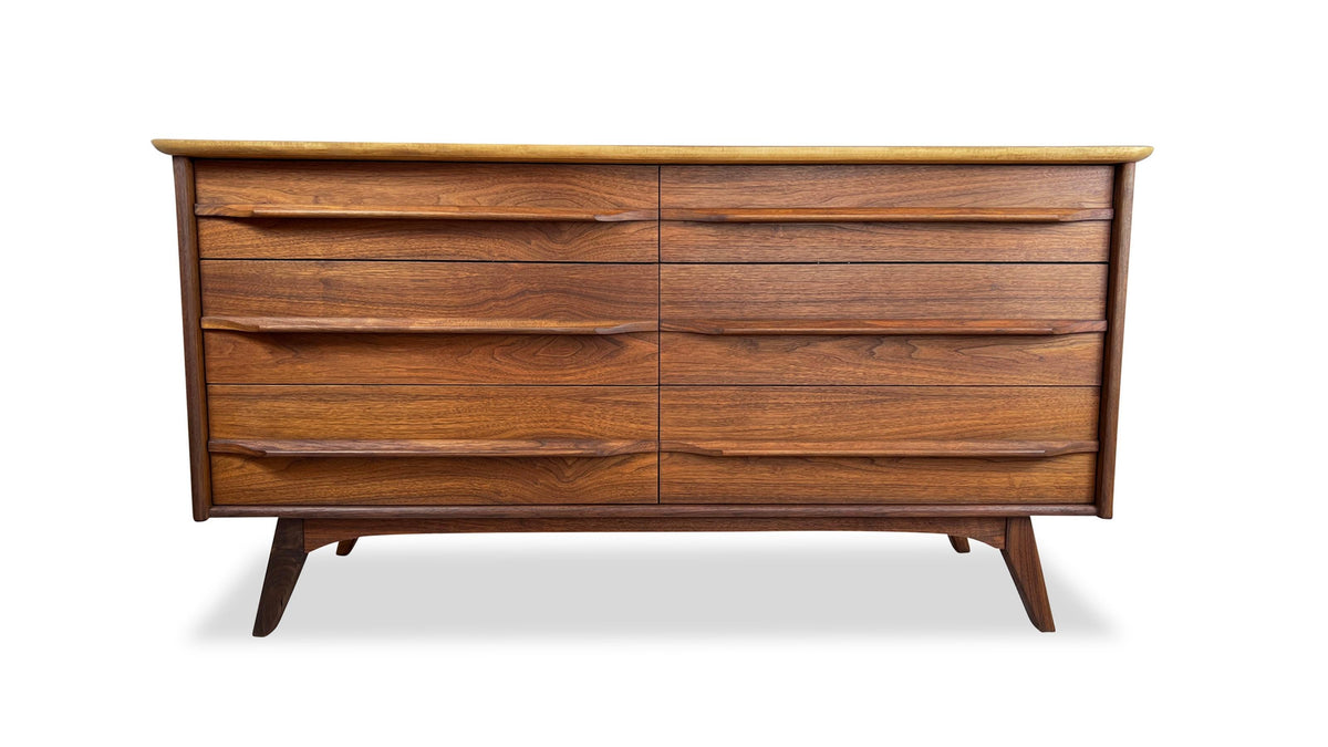 Walnut Dresser by Gibbard Furniture Decade Five Furniture Co