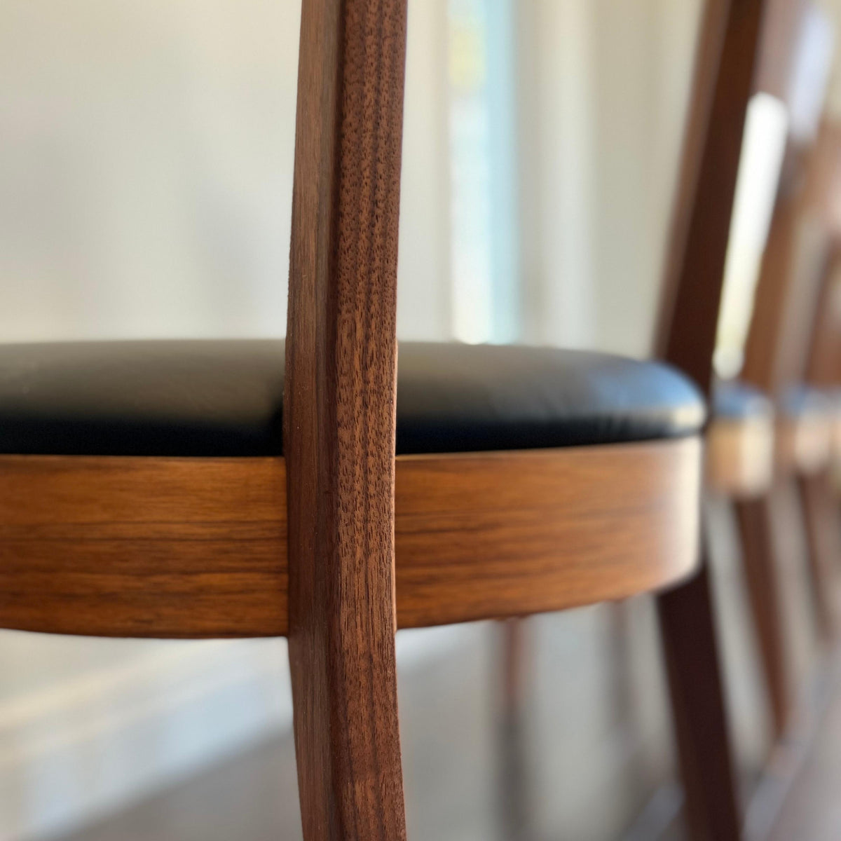 Walnut Dining Chairs by Kaufman