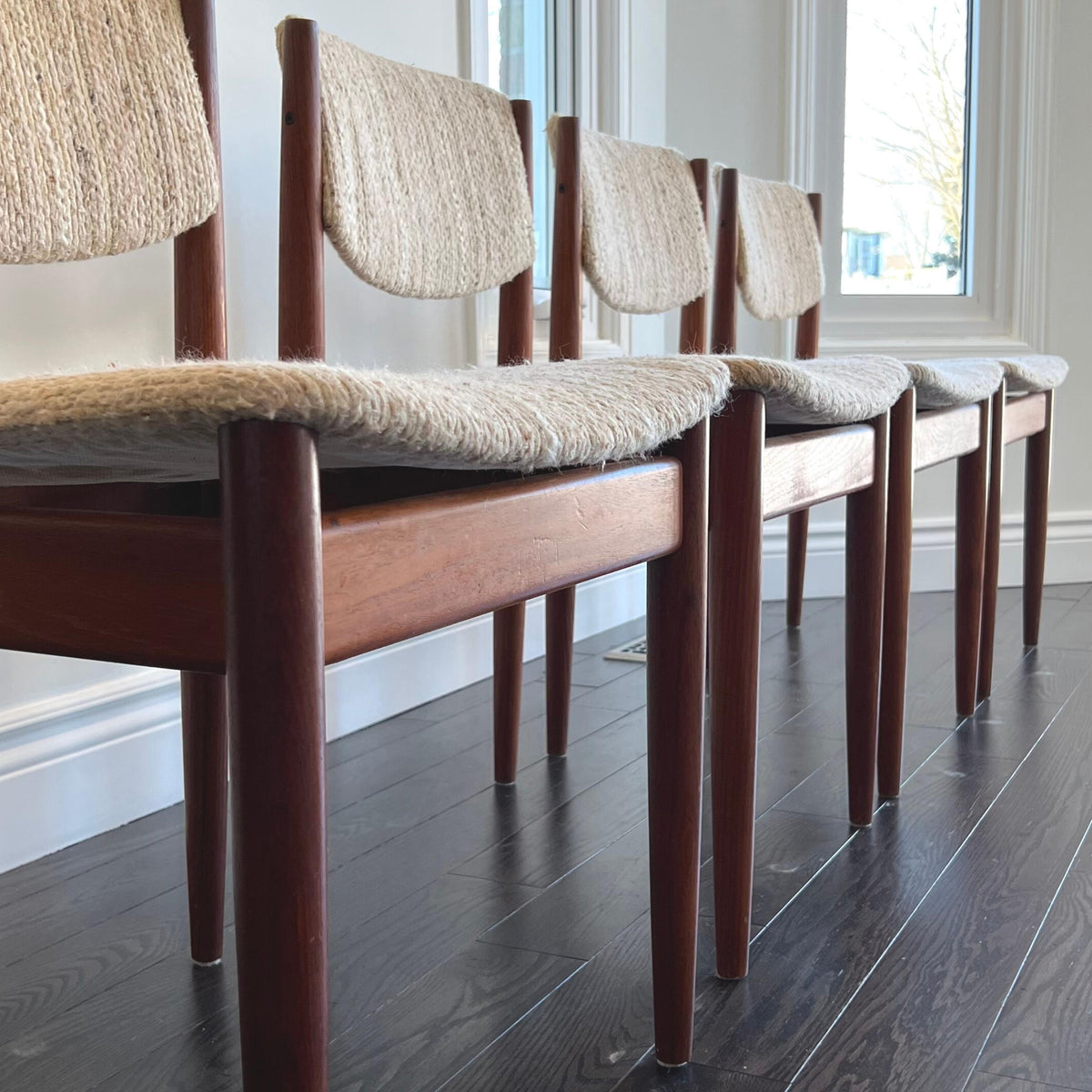 Teak Dining Chairs by Finn Juhl for France &amp; Son