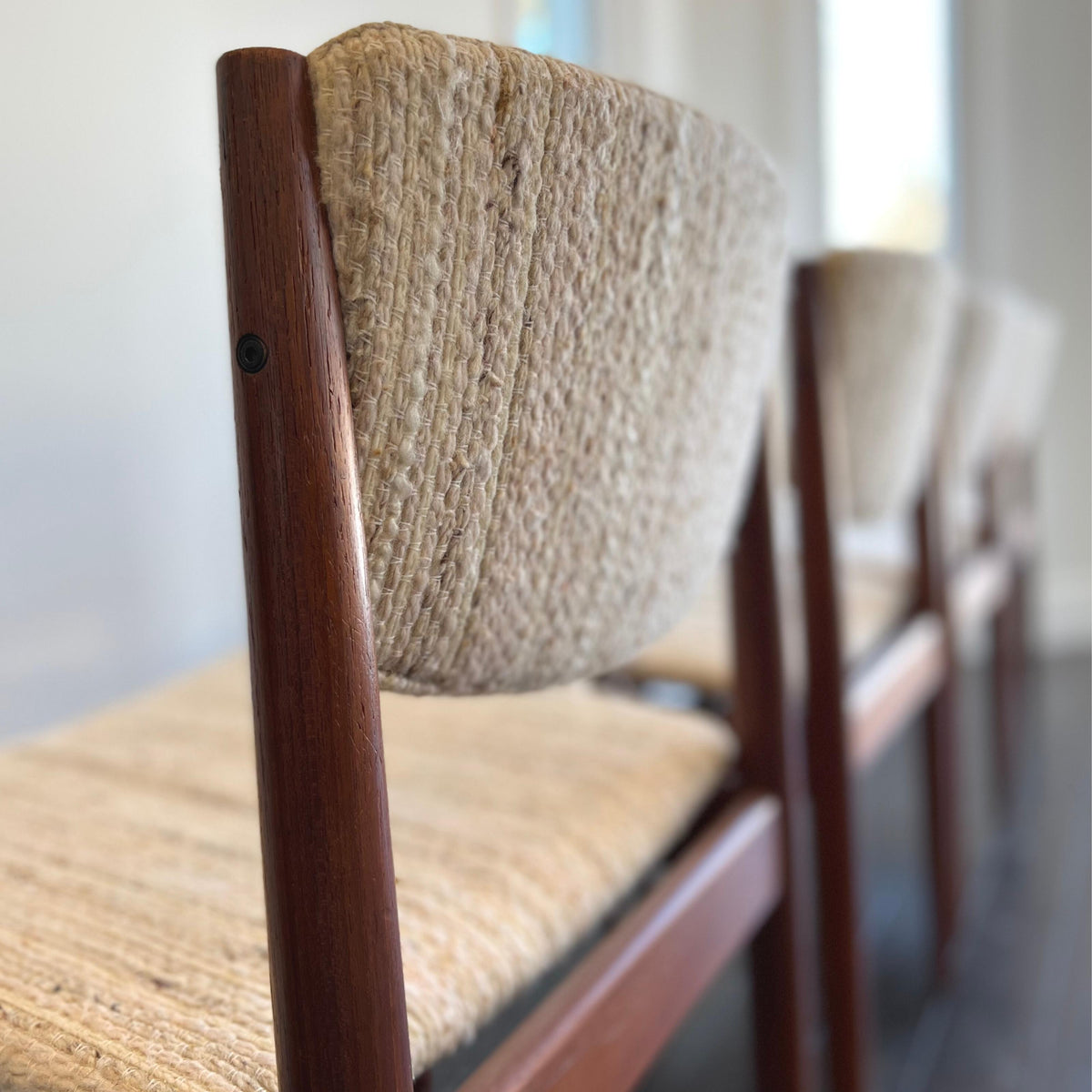 Teak Dining Chairs by Finn Juhl for France &amp; Son