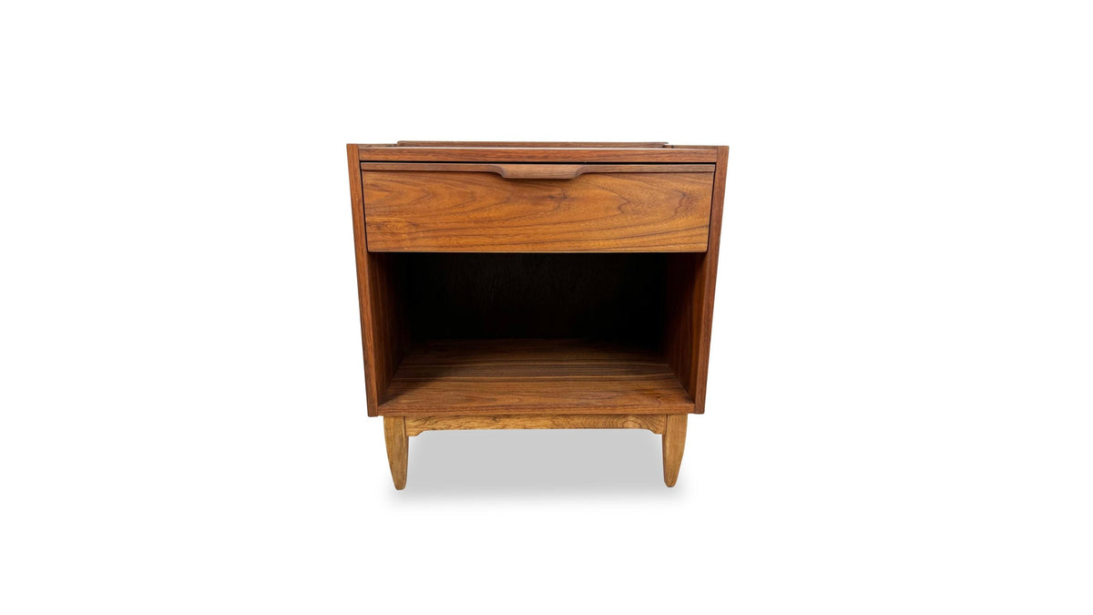 Walnut Nightstand by Haddon Hall