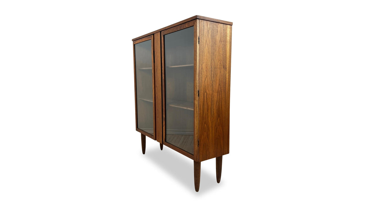 Walnut Display Case by Kaufman