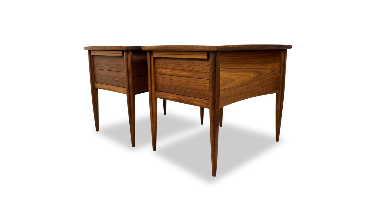 Walnut Deilcraft Side Tables