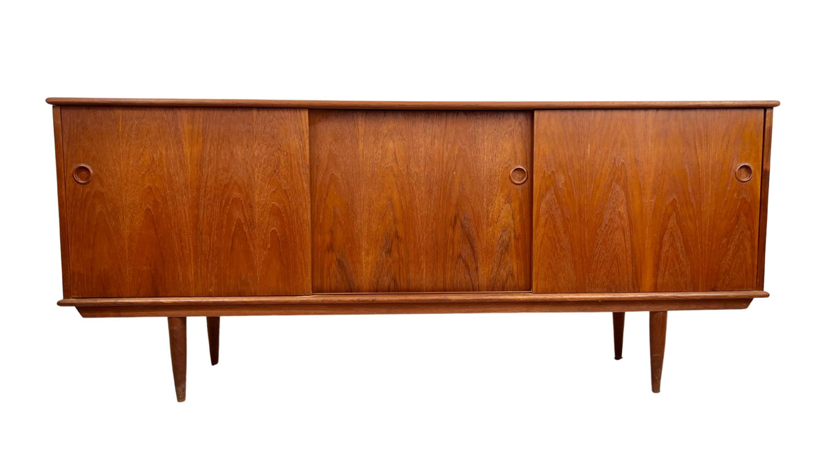 Teak Three Door Sideboard