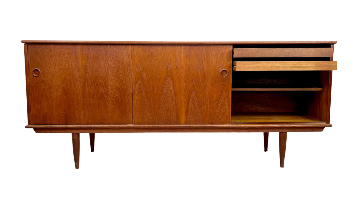 Teak Three Door Sideboard
