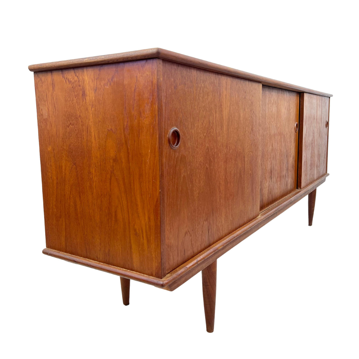Teak Three Door Sideboard