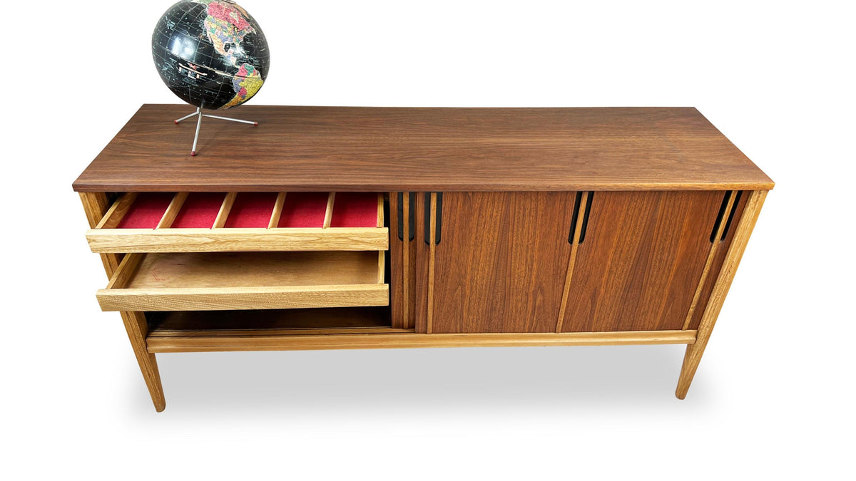Walnut and Ash Deilcraft Sideboard